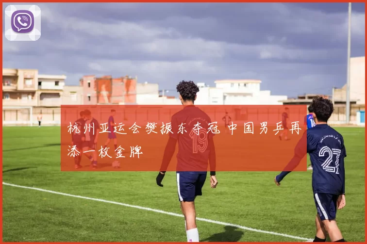 杭州亚运会樊振东夺冠 中国男乒再添一枚金牌