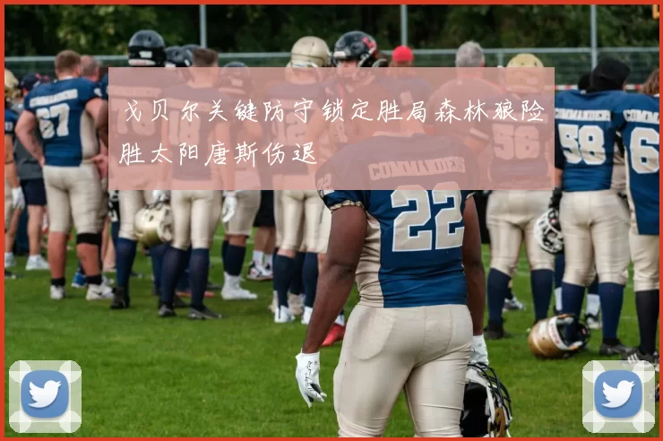 戈贝尔关键防守锁定胜局森林狼险胜太阳唐斯伤退
